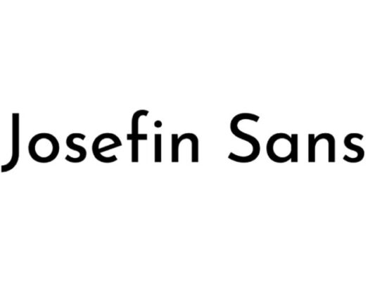 Josefin Sans