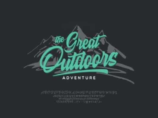 The Great Outdoors Font