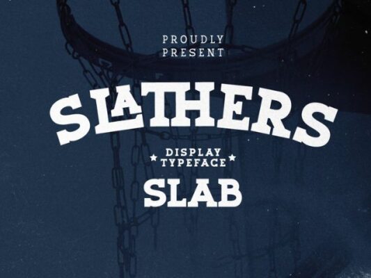 Slathers Ligature Font