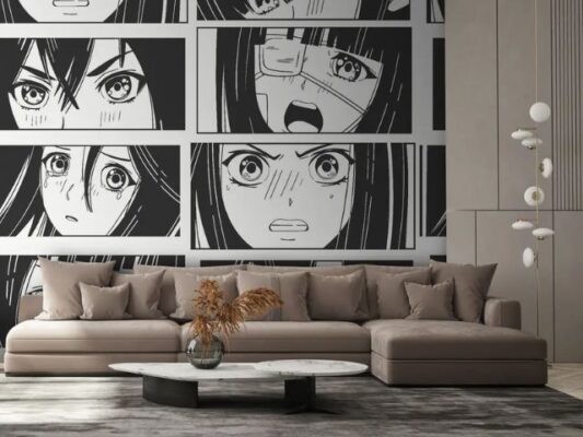 Manga Wall Mural
