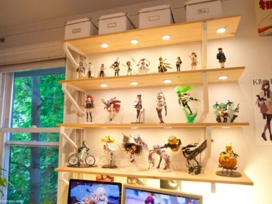 Figurine Display Shelves
